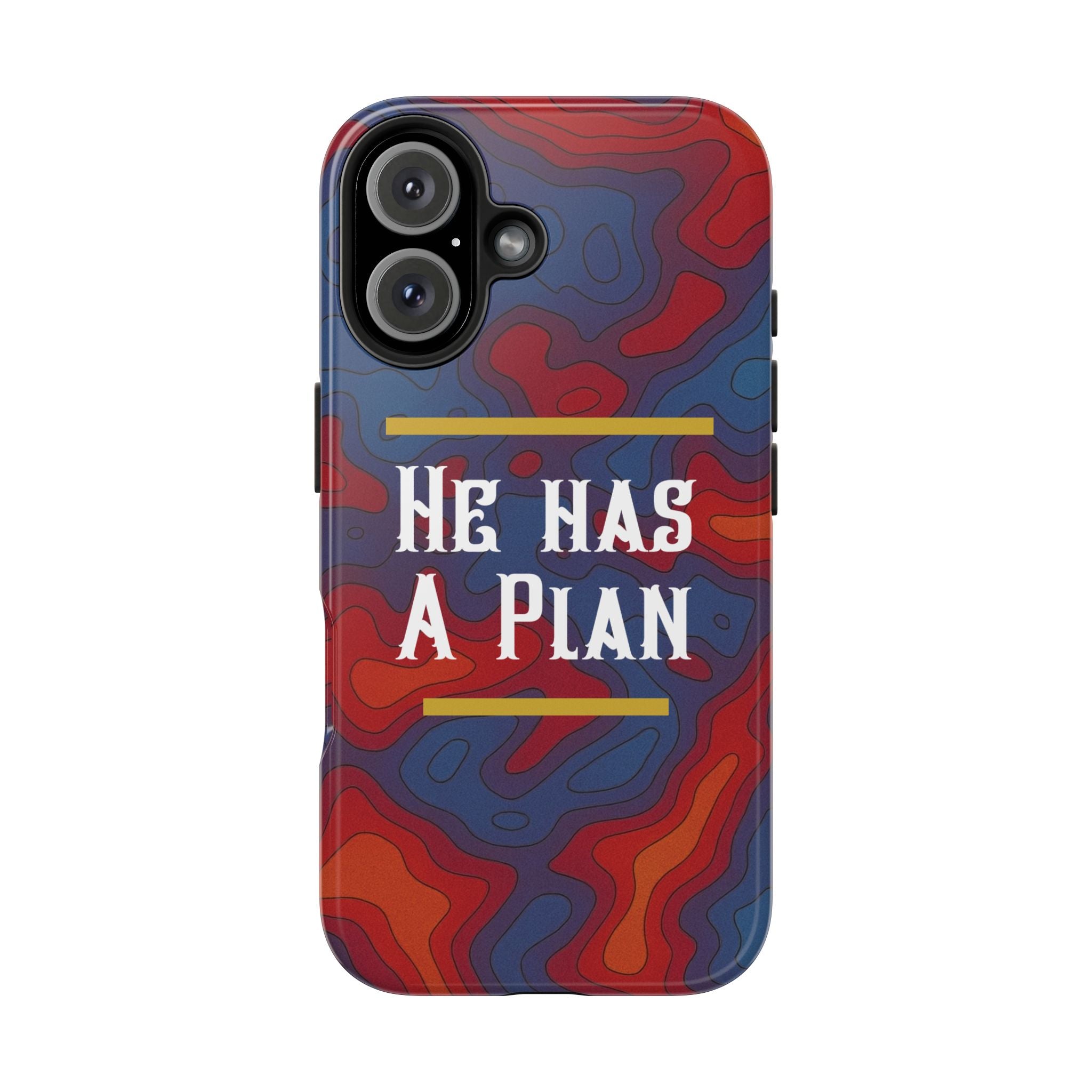 He Has A Plan Phone Case