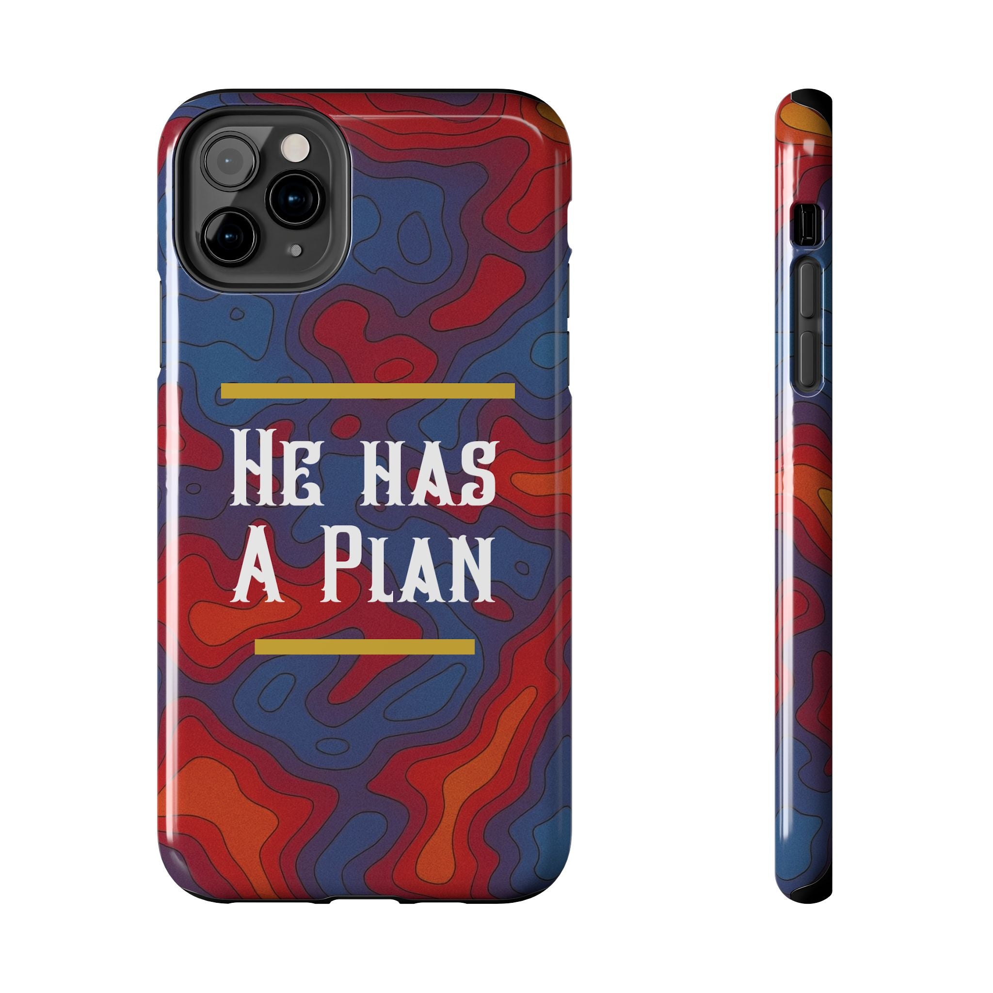 He Has A Plan Phone Case