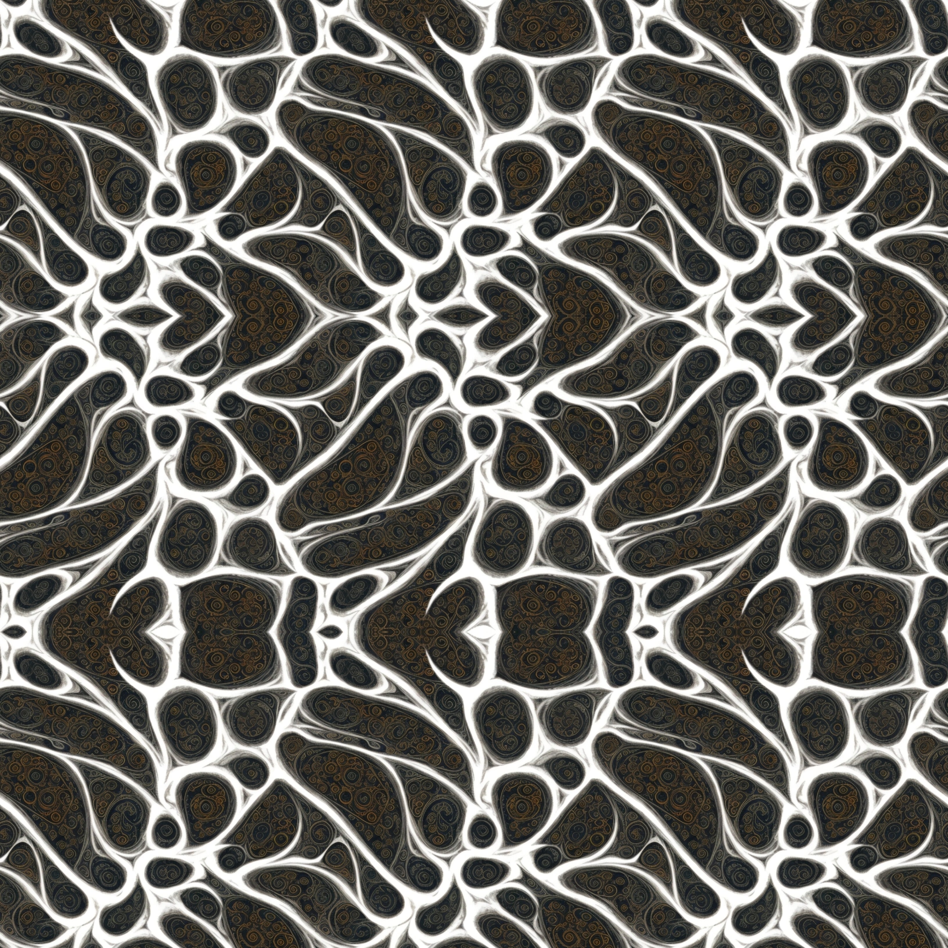 Smoked Lattice Pattern