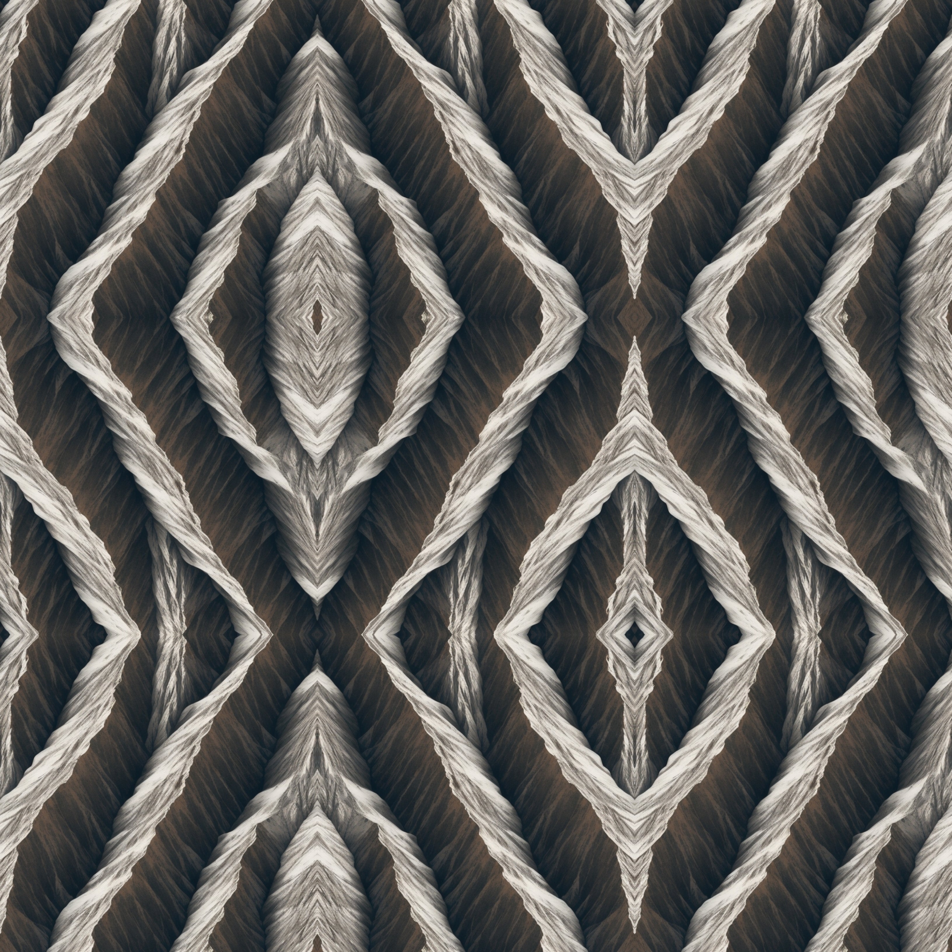 Stone Diamond Pattern