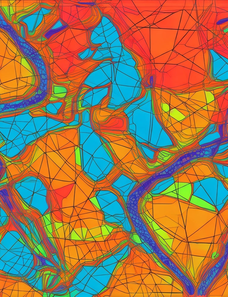 Geometric Terrain Art Collection
