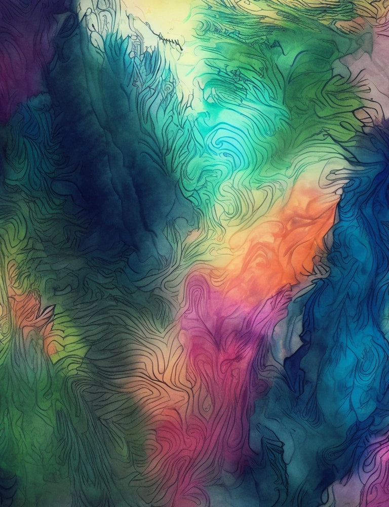 Flowing Waterscape