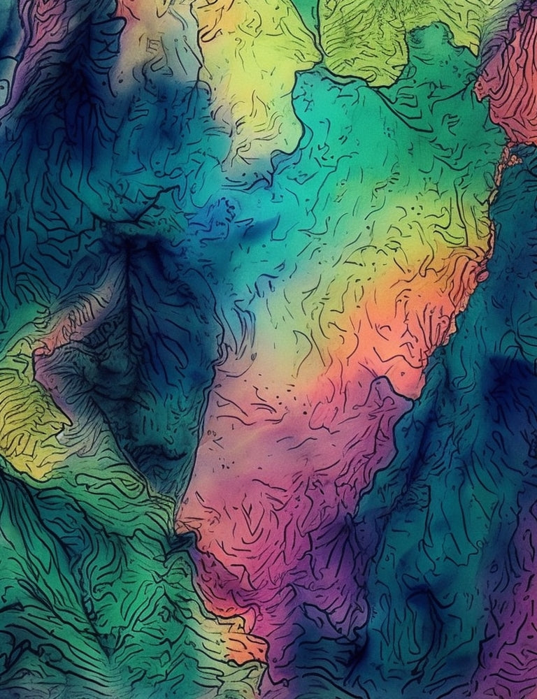 Flowing Waterscape