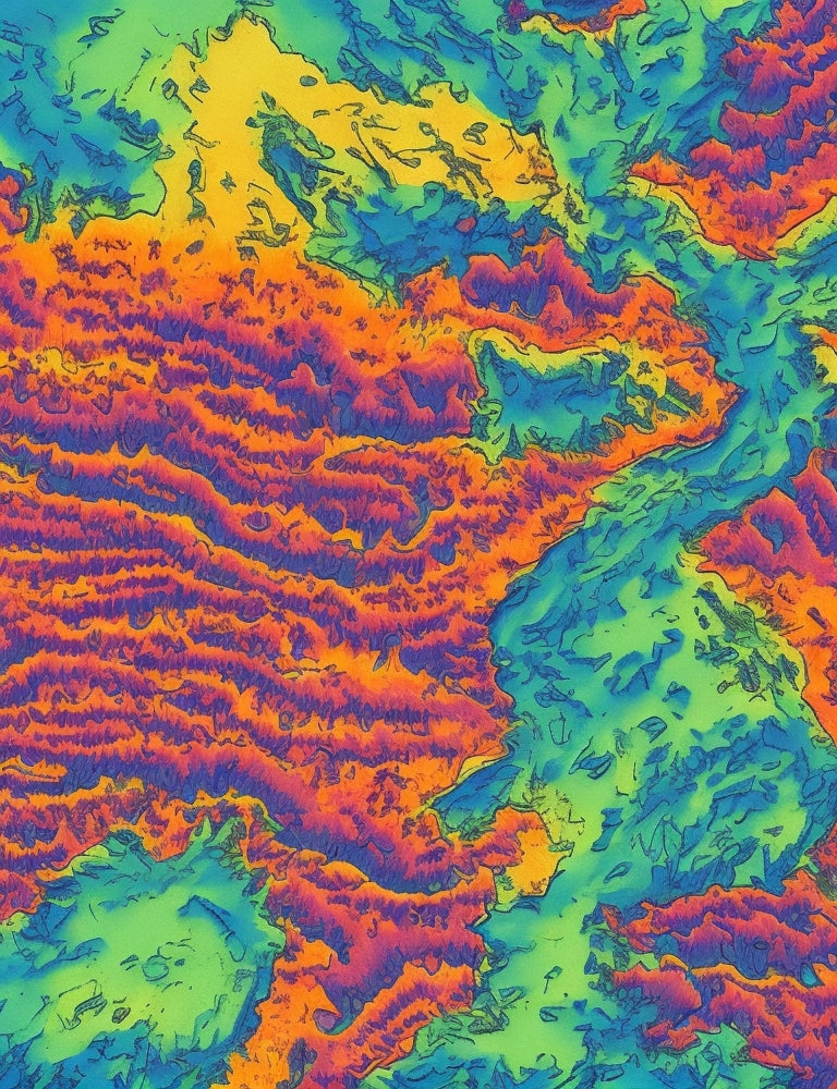 Flowing Waterscape