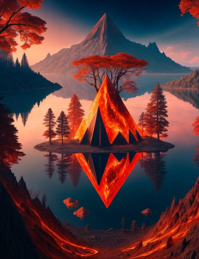 Lake of Giants Art Collection